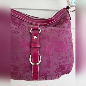 Coach Fuchsia Shoulder Bag